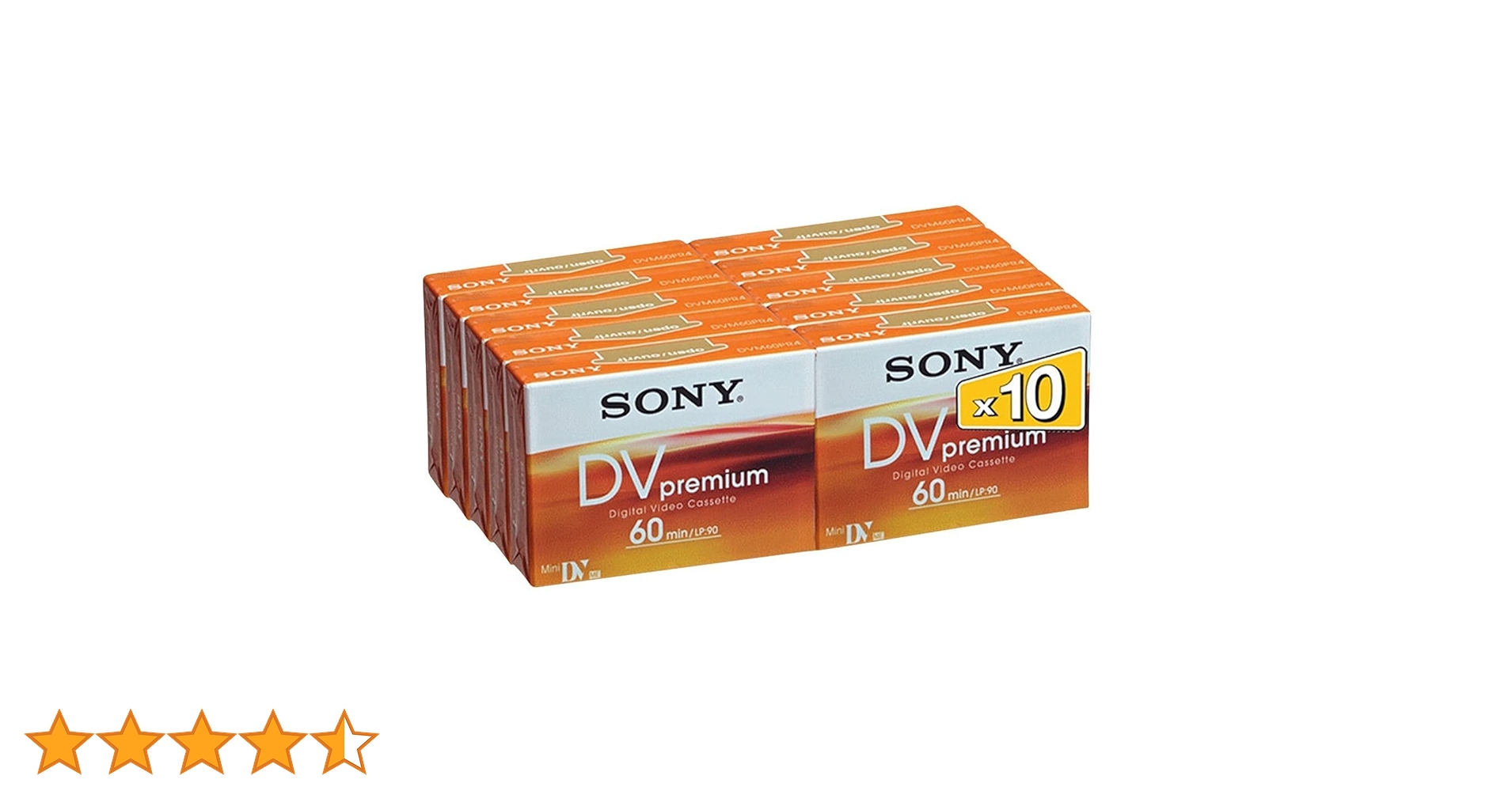 Amazon | Sony dvc60prl Mini DVテープ60分プレミアムデータ
